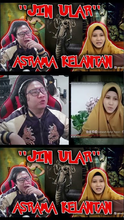 😱SERAM BANGET❗❗Cerita Ustazah Malaysia ini di ASRAMA KELANTAN dan JIN ULAR - Ustazah Asma Harun