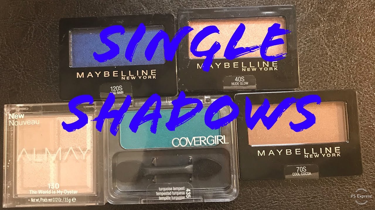 Drugstore Eyeshadow Singles tallbeauty82 YouTube
