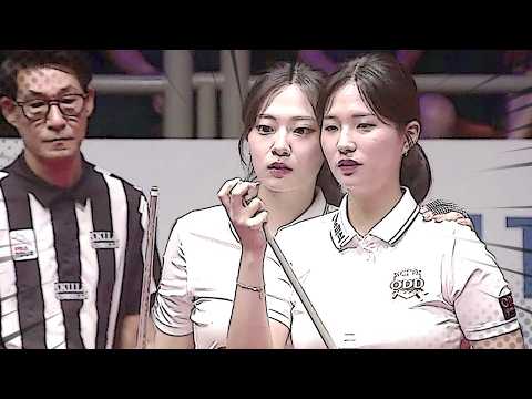 여자복식 출전하니 날라다닌 다람쥐 정보윤｜명장면｜2026-27 웰컴저축은행 PBA팀리그 1라운드