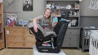 NUNA RAVA NEXT Rear-Facing Installation Using Lower Anchors Step-by-Step Guide