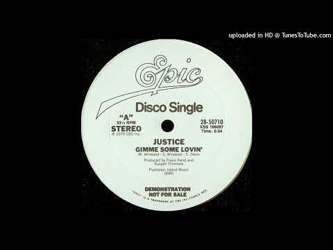 Justice (16) — Justice: Gimme Some Lovin' (1979, Epic)