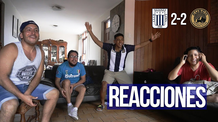 VUELVEN LAS REACCIONES: Alianza Lima 2-2 Cusco FC | Liga 1 - Fase 1