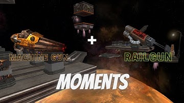 Quake 3 Arena | Railgun + Machine Gun Moments
