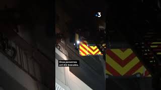 Onze personnes évacuées après un incendie dans un immeuble cité Consolat. marseille incendie