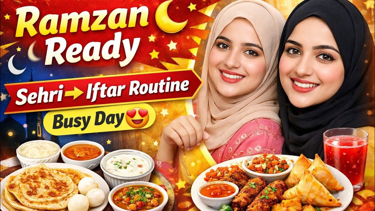 Ramzan Preparation 🌙 Sehri Se Iftar Tak Full Day | Ambala Sisters Vlog