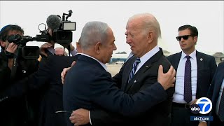 Biden supports Israel's claim that militants in Gaza were behind hospital blast