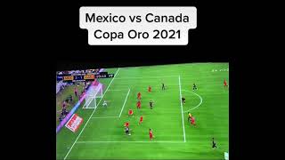 Mexico vs Canada Copa Oró 2021