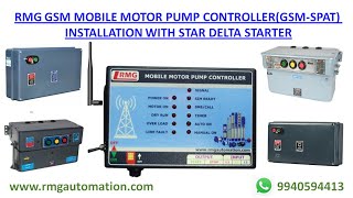 Installation of RMG GSM MOBILE MOTOR PUMP CONTROLLER(GSM_SPAT) With STAR DELTA Starter screenshot 3