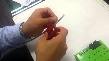 Optic fiber fire detection system easy installation