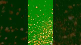 Gold Confetti Green Screen Effect | Celebration Party Overlay Background #confettipop