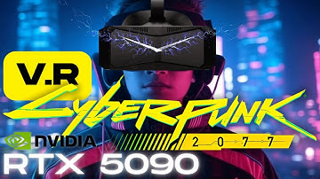 Cyberpunk 2077 in VR DLSS4 using an RTX 5090 & Pimax Crystal Light deliver INSANE Immersion!