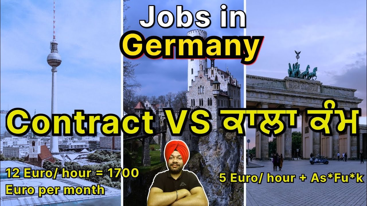Jobs in Berlin | Contract vs without contract | 