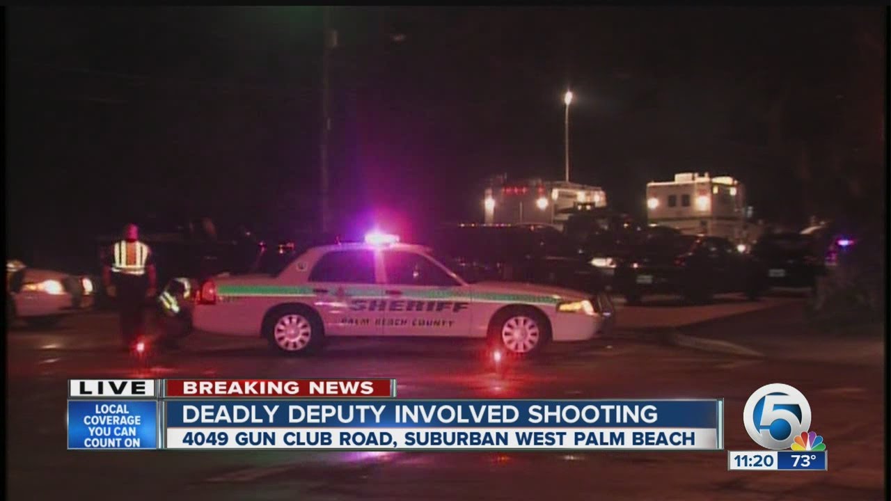 Deadly deputy involved shooting - YouTube