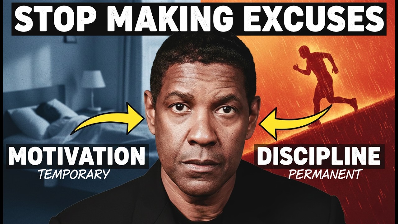 The World Rewards Effort, Not Excuses by Denzel Wahington!