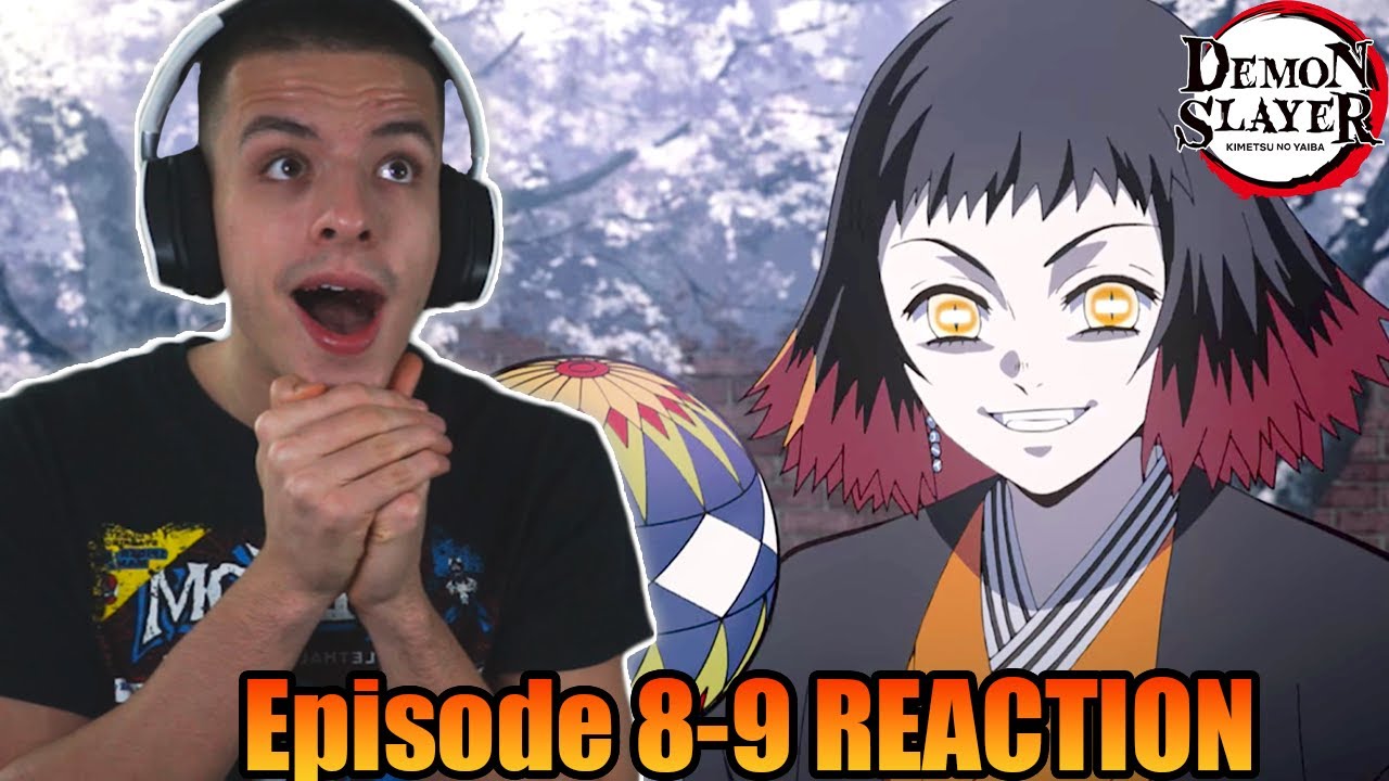 Arrow and Temaria Demon! Demon Slayer Episode 8-9 Reaction | Kimetsu No Yaiba
