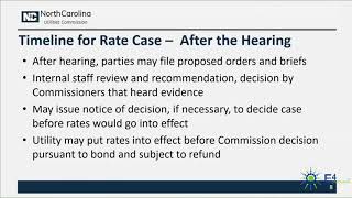 Rate Making Cases