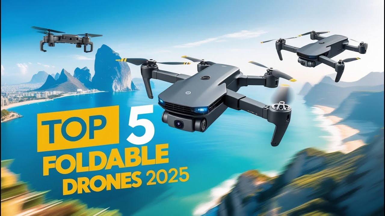 Top 5 Best Foldable Drones for Travel in 2025 | Compact & Powerful ...