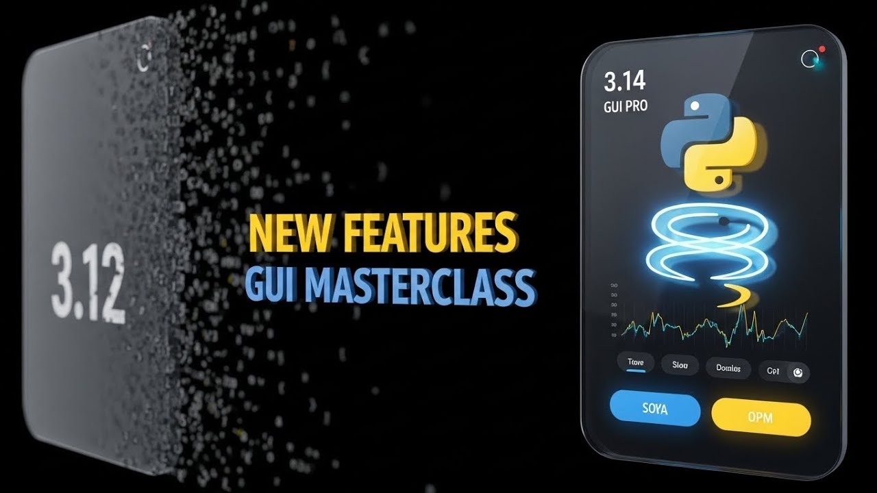Python 3.14 Full Course: GUI Development & New Features | The Complete GUI Programming Guide