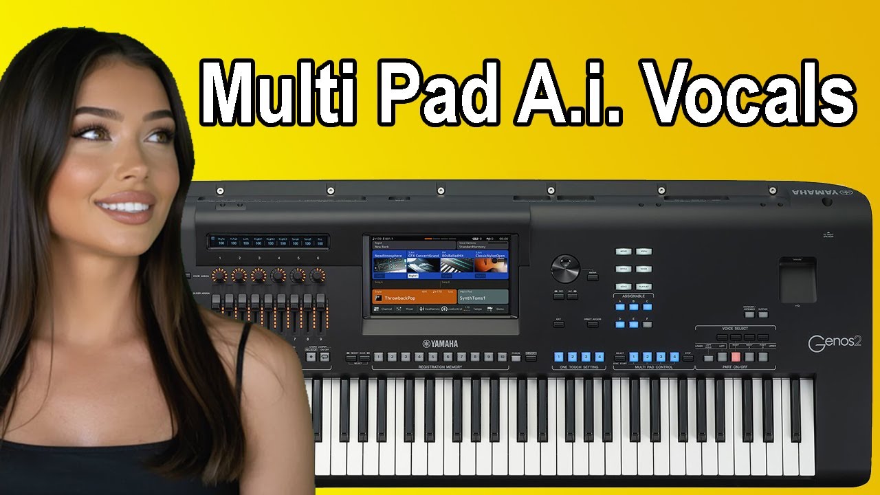 Creating Multi Pad Ai Vocals on the Yamaha Genos