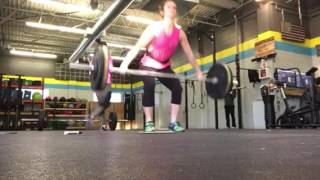Hi hang complex 95 lbs