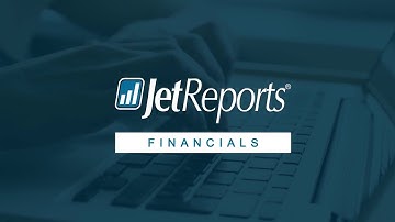 Jet Reports Financials Better Together Video