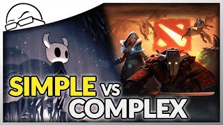 Simple vs Complex Games  -- Or: Why I won't cover Paragon or Master x Master