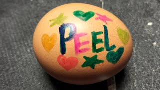 Raw Egg Peeling patience training challenge#asmr