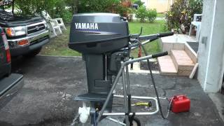 Yamaha 25hp 2 stroke starting problem solved!