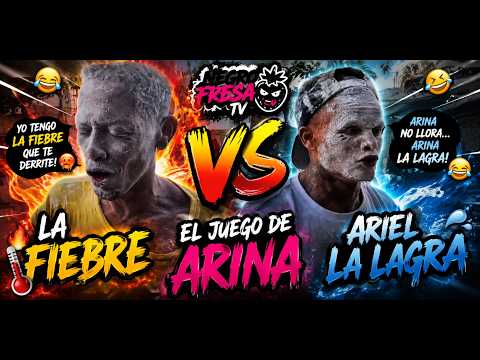 🔥 SE ARMÓ EL JUEGO DE ARINA 😭🏖️ | LA FIEBRE vs ARIEL LA LAGRA 😂 QUIÉN AGUANTA MÁS? NEGRO FRESA TV 🍓