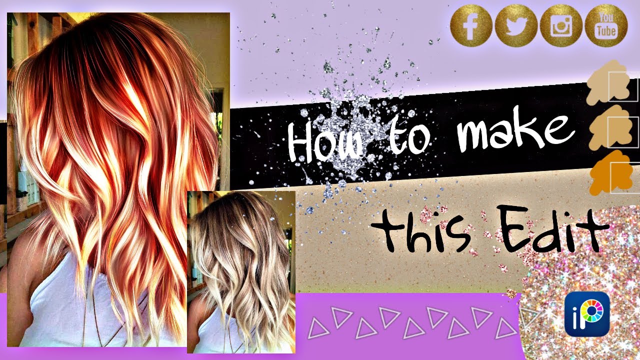 How to make this edit | Ibispaint X | Hair tutorial #1 | ShAnuJ Arts ...