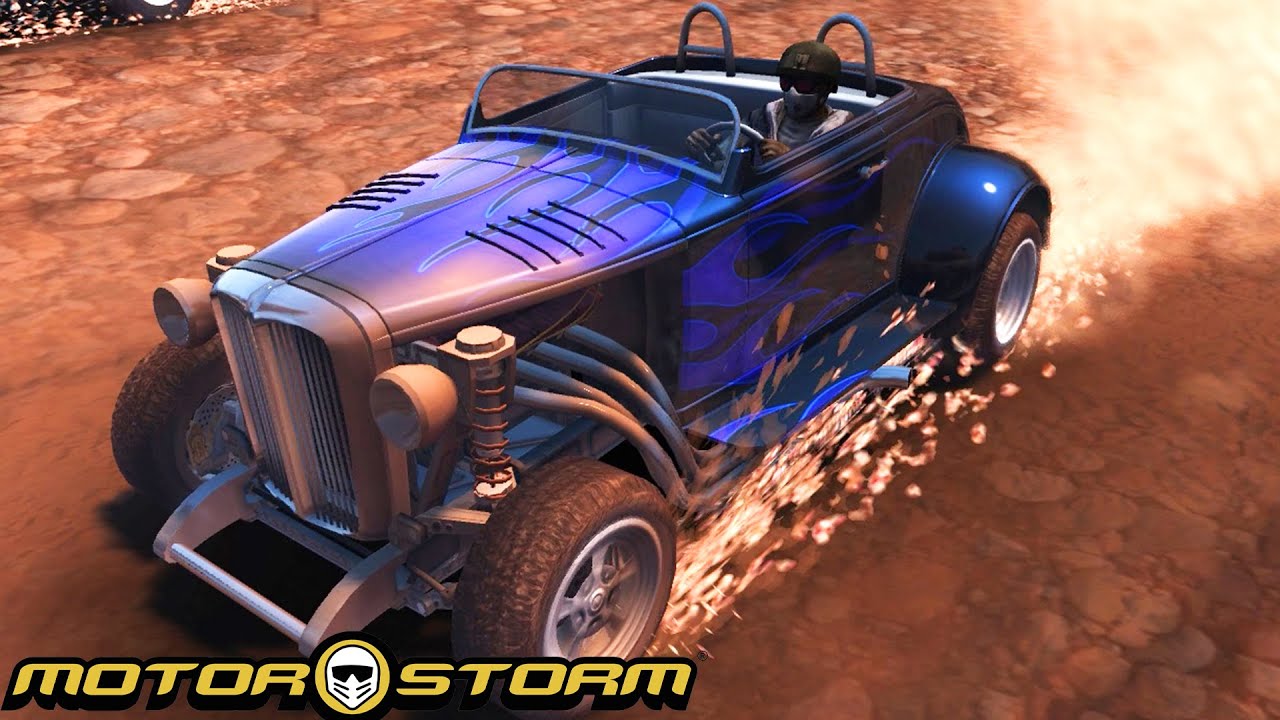 MotorStorm [PS3] Rally Car Gameplay (Falfer Domino) YouTube