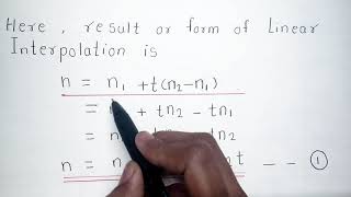 Interpolation in Computer Graphics