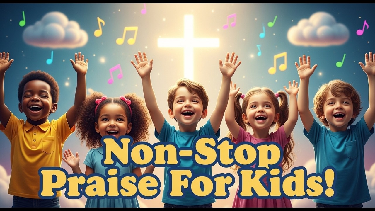 Non-Stop Christian Kids Praise & Worship | Bible Songs for Children ...