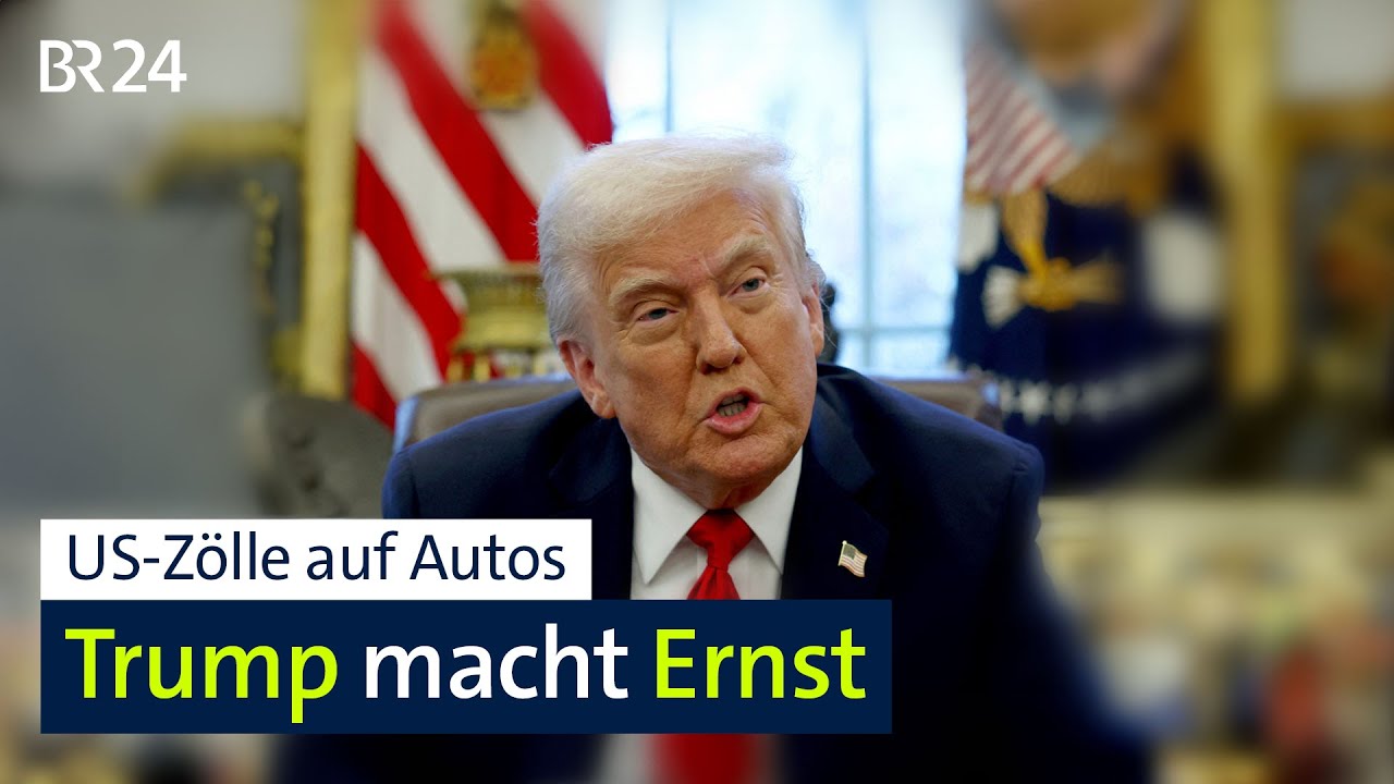 US-Zölle auf Autos: Hersteller und Zulieferer in Deutschland bangen | BR24