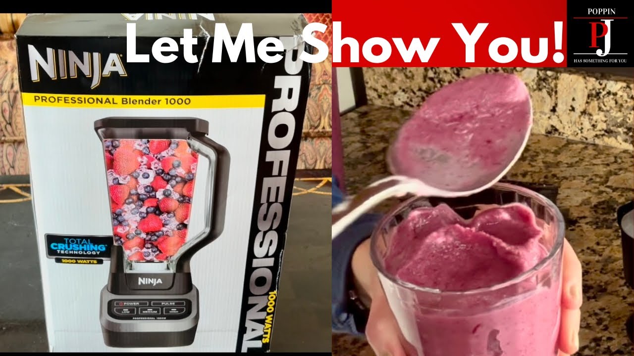 Ninja Professional Blender 1000 Product Review