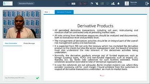 Bank Financial Management – Module C - Unit 20 - Derivative Products