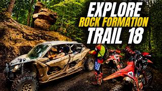 HATFIELD AND McCOY DEVIL ANSE TRAILS EXPLORING ROCK FORMATION TRAIL 18