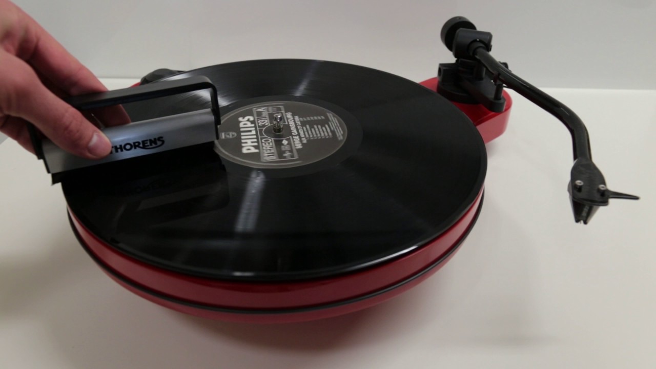 Utilisation du kit d'entretien pour disques vinyle Thorens 