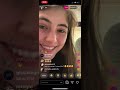 Lia Marie Johnson accidentally shows  alleged straw? 2/1/20