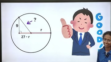 How to Find Radius Using Pythagoras Theorem | Quick Olympiad Concept by Class24