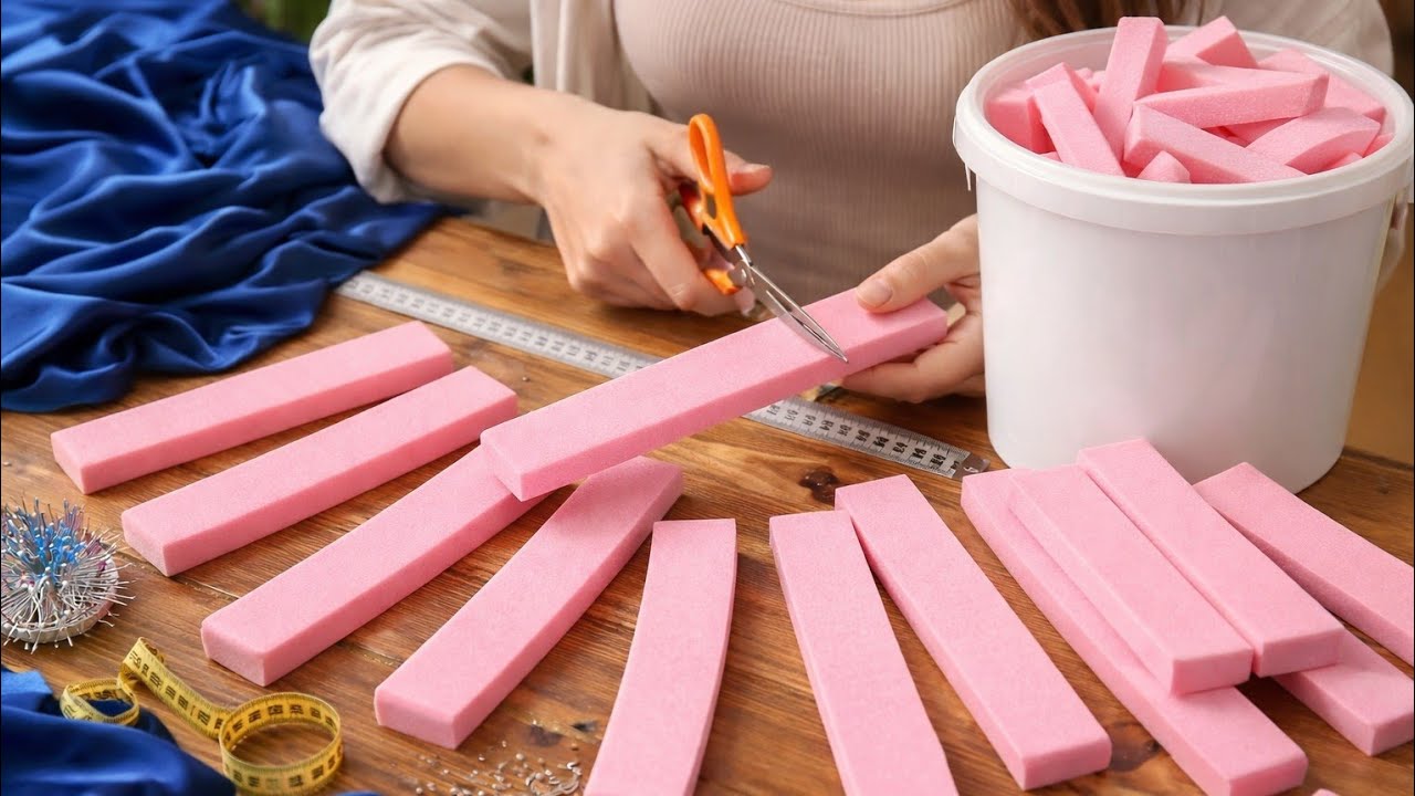 Werft eure Plastikeimer nicht in den Müll! Jeder, der sie sieht, wird staunen