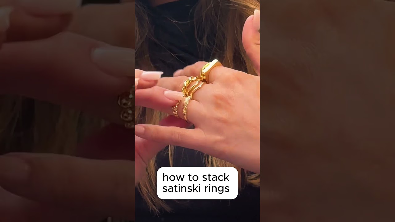 How to stack your rings 💍 💍 