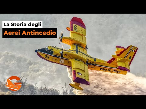 The HISTORY of AERIAL FIREFIGHTING: The CANADAIR 415.