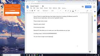 Sound Typist - Make Typing Fun With This Burping, Musical, Firework Exploding Keystroke FX App! screenshot 5