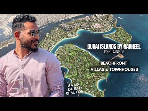 Dubai Islands by Nakheel Explained + Community Tour - Beachfront Townhouses & Villas - 2024