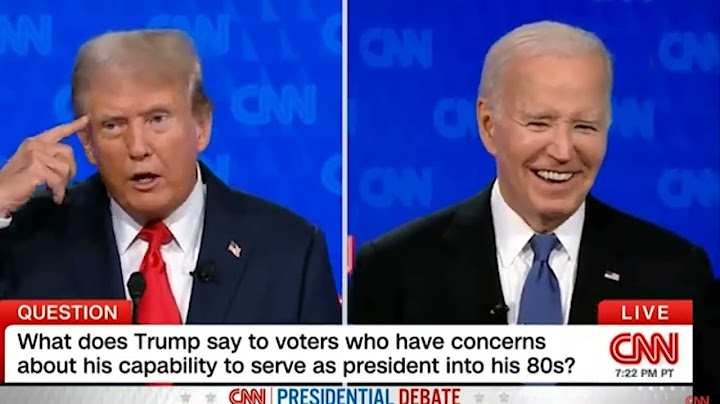 Cringeworthy moments from Biden and Trump CNN Presidential Debate