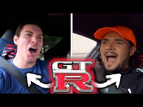 JUCA Y CUCHO REACCIONAN AL TAXI GTR ?????