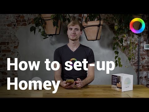 How to set-up Homey