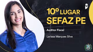 SEFAZ PE: Larissa Albuquerque, aprovada para Auditor Fiscal do Tesouro