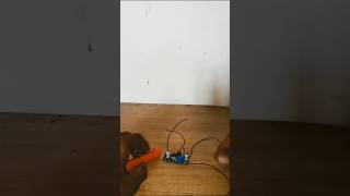 DC voltage Buster ⚡ DC to DC voltage stepup Mabul #experiment #shorts #video